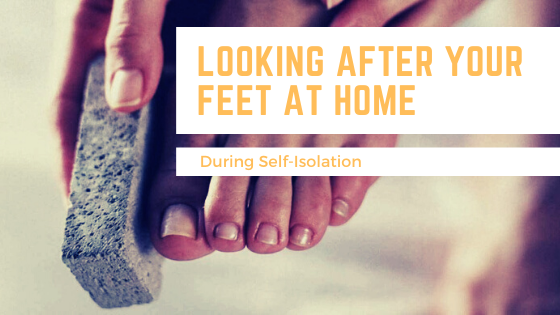 looking after your feet at home